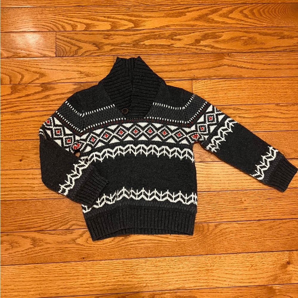 OshKosh B'gosh Black Knit Sweater